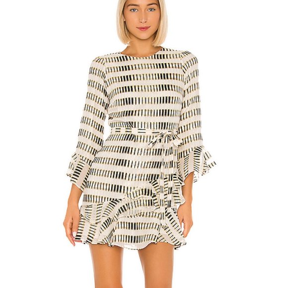 saloni marissa mini dress